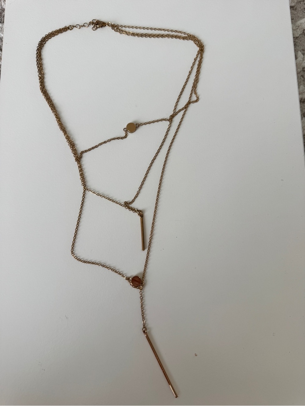 Layered necklace